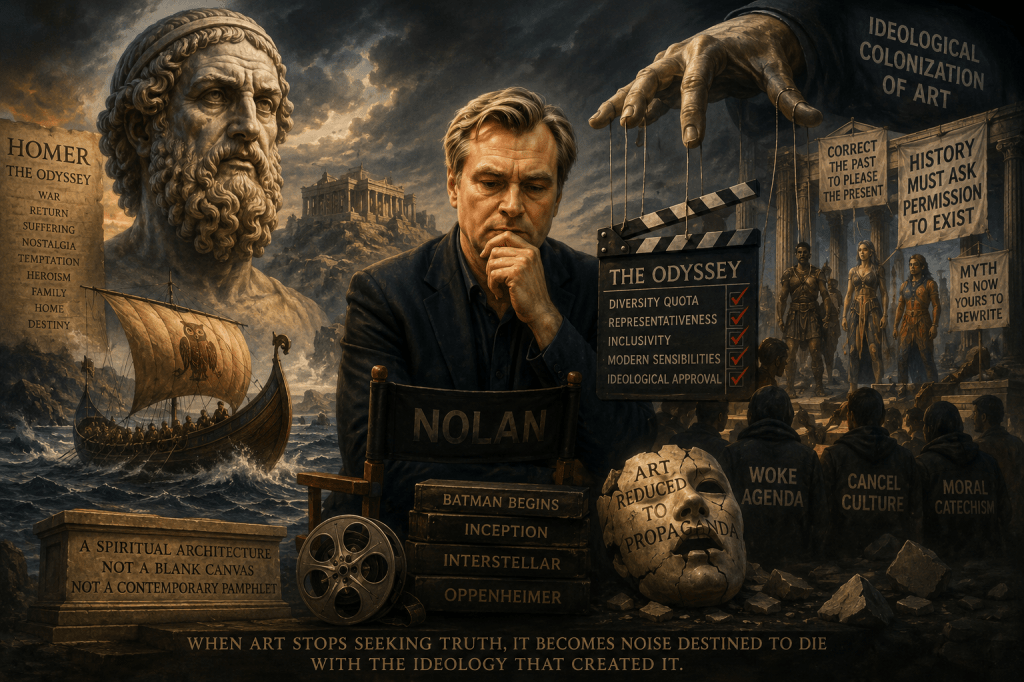 The Agony of Myth: Homer, Nolan, and the Ideological Colonization of Classical&nbsp;Art
