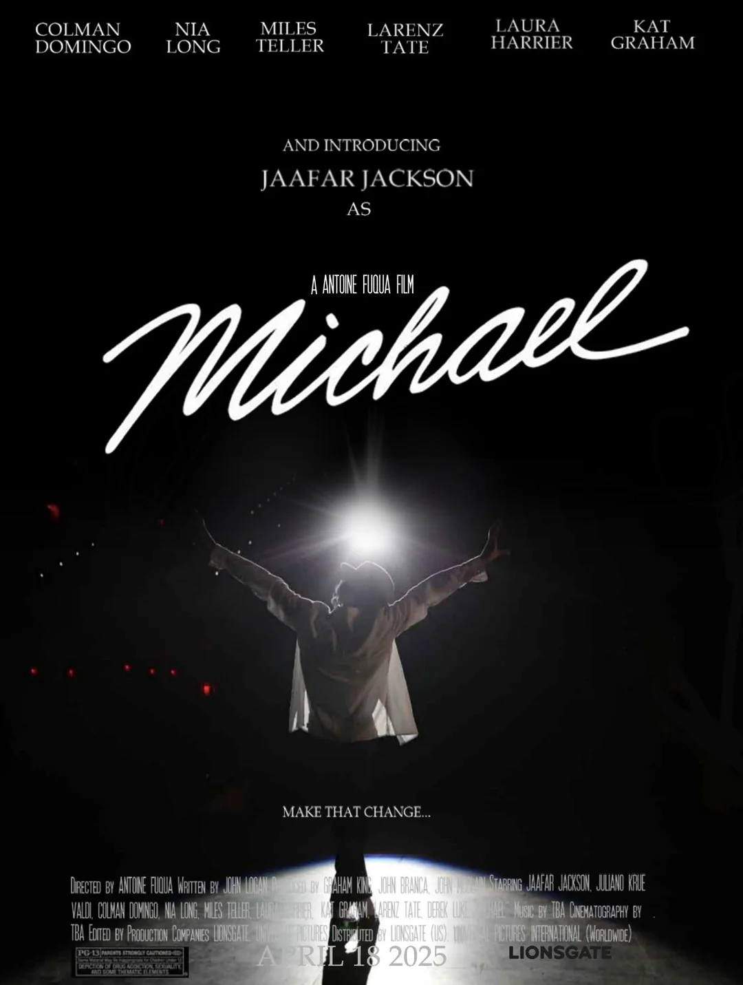 «Michael» camina en la luna